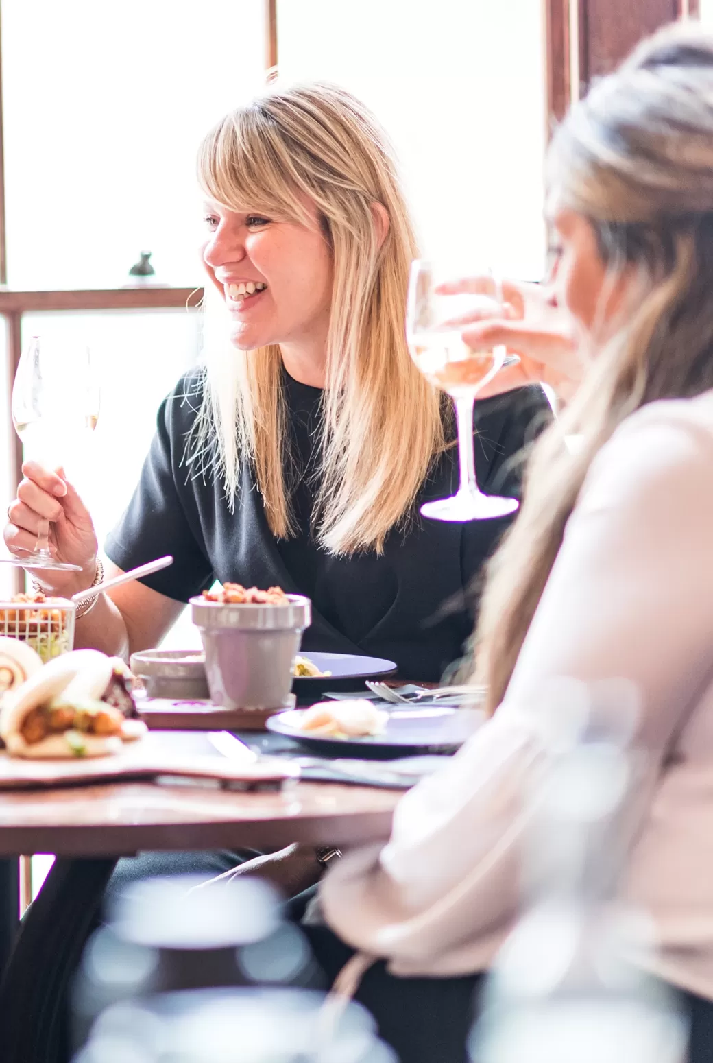 Four Women enjoying lunch in Barnstaple Restaurant 62 The Bank